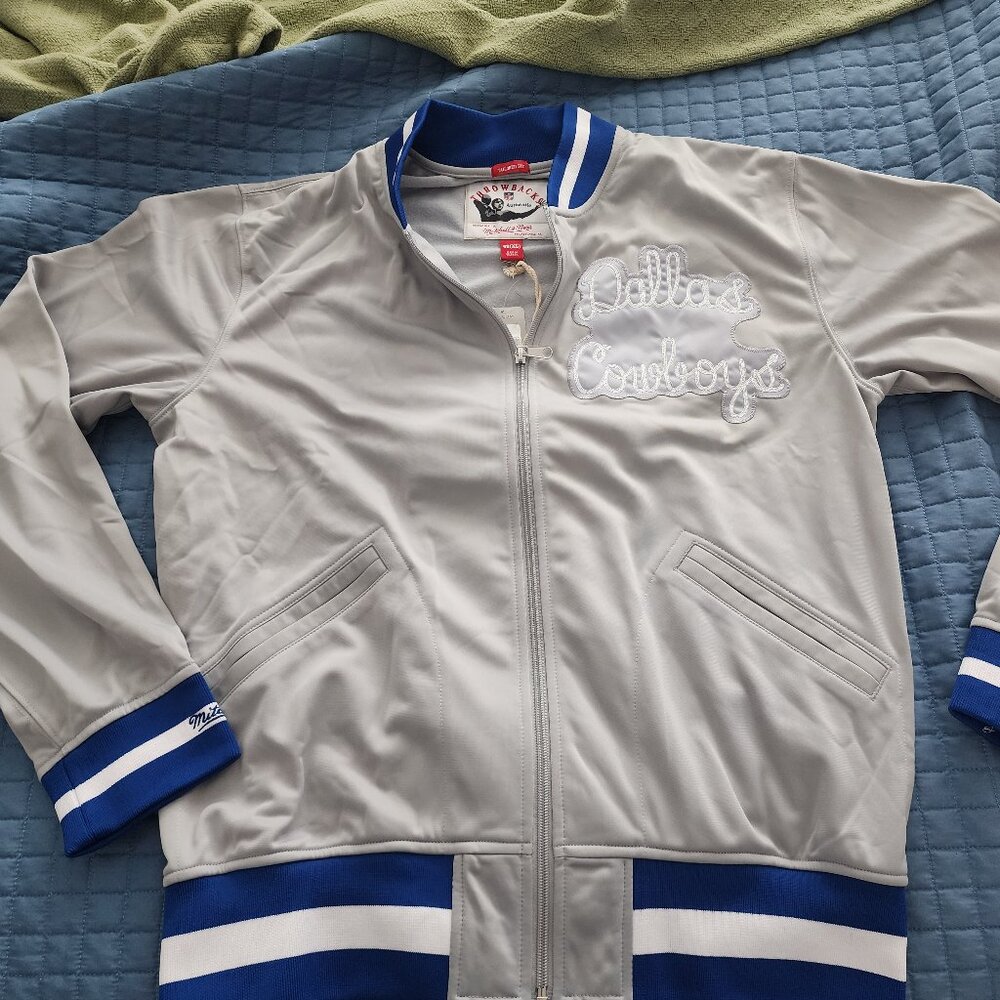 Mitchell & Ness Dallas Cowboys Throwback Jacket
